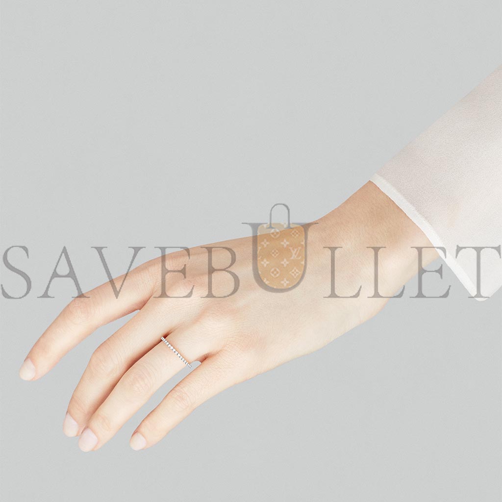 v*n cl*f arpels fÉlicitÉ wedding band, 1.25 mm - white gold, Di*m*nd  vcaro8bp00